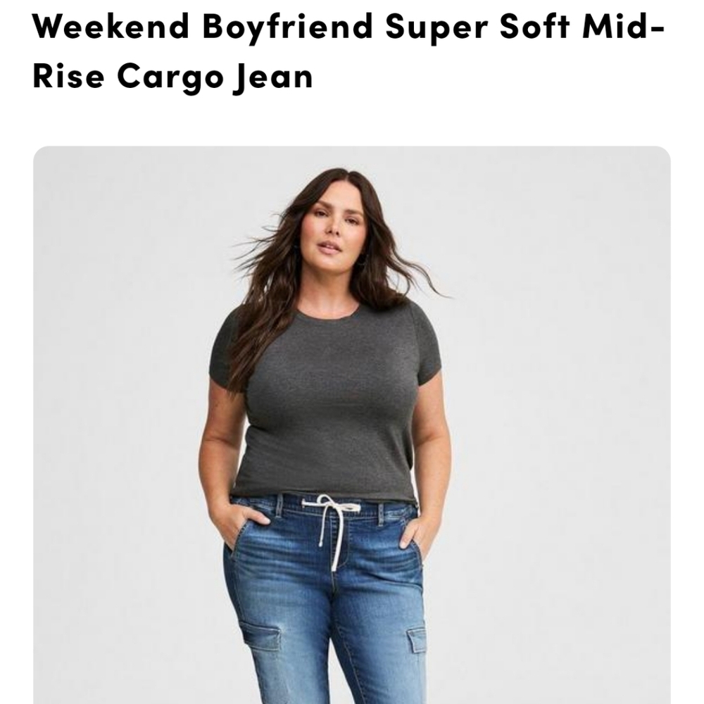 Torrid weekend, boyfriend jeans size 00R Brand new without tags